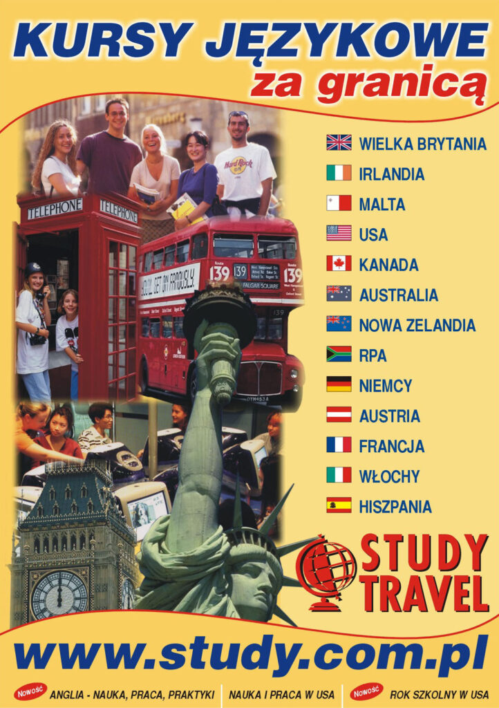 study travel kursy językowe za granicą